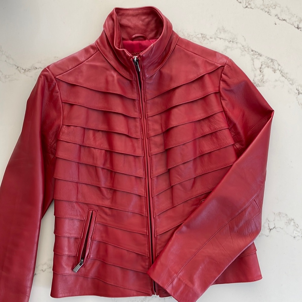 Neiman Marcus leather jacket